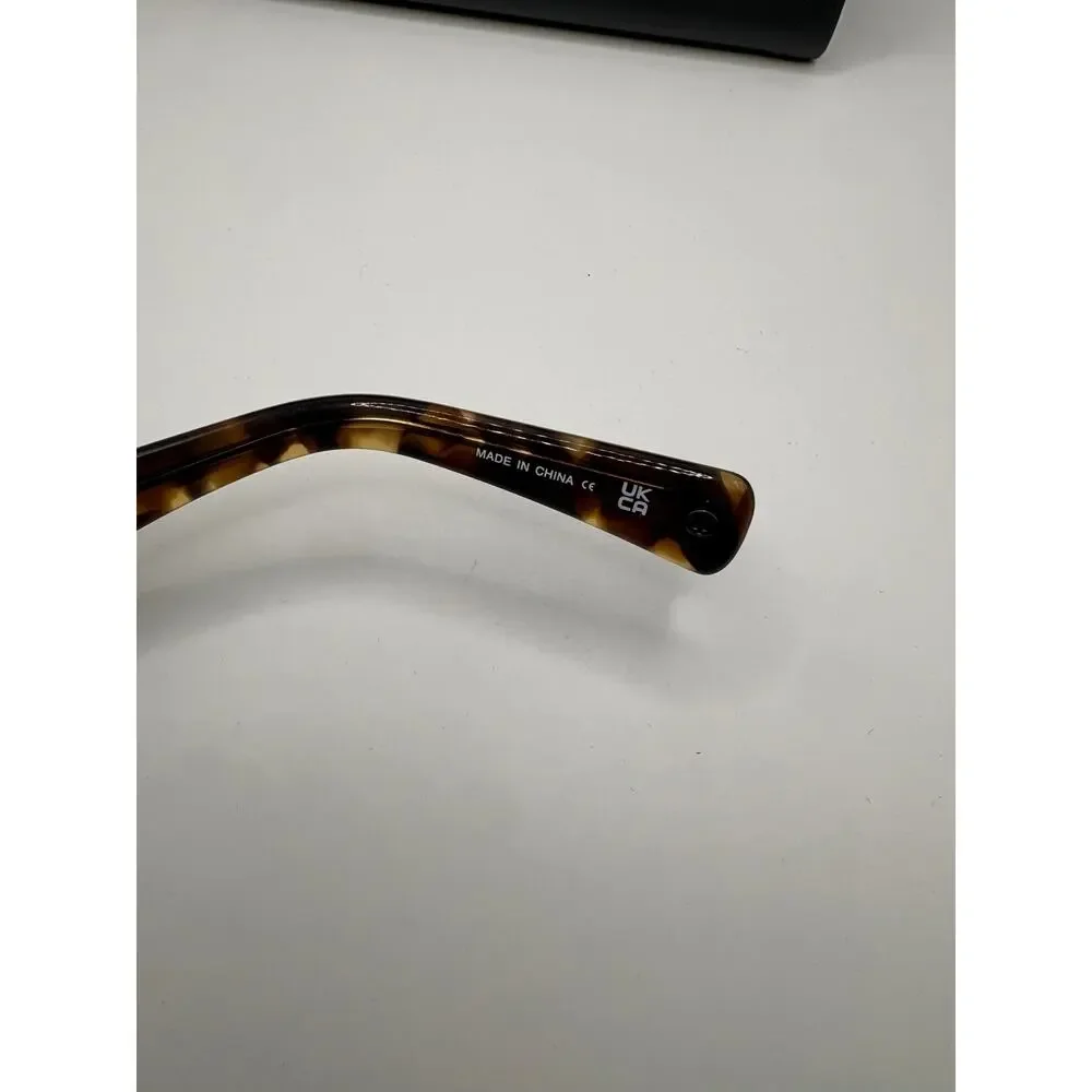 Bulova 9G1013 Cat Eye Sunglasses Brown Demi Tortoise Women's Case